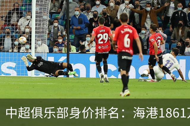 中超俱乐部身价排名：海港1861万欧排名榜首