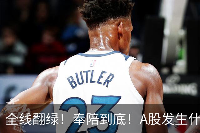 全线翻绿！奉陪到底！A股发生什么了？