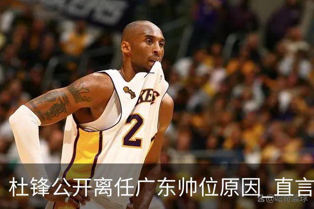 杜锋公开离任广东帅位原因 直言顾全和李楠压力大