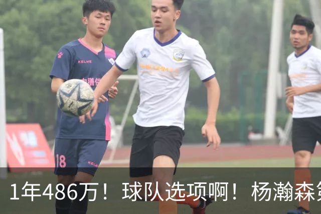 1年486万！球队选项啊！杨瀚森第一个生涯转折点